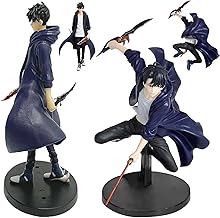 AIDODIA Anime Figuren- Sung Jin Woo Figur Modell Anime Cartoon, 21 cm Figure Statue PVC Dekoration SammlerstüCk Geschenk FüR Anime Fans Ornamente, Desktop-Kollektion, Geschenke FüR Fans (AB 2PCS)