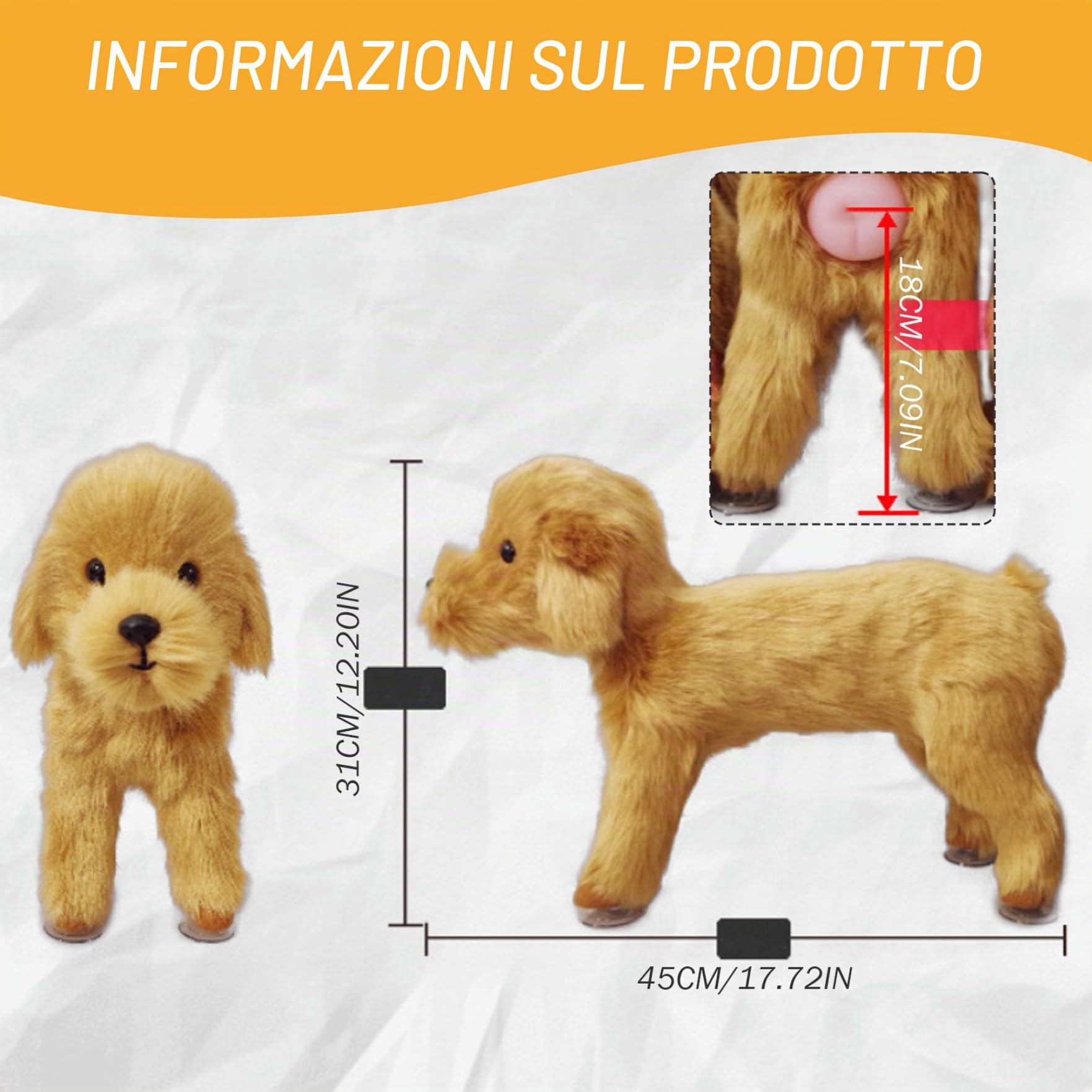 Giocattoli interattivi per cani, Giocattolo per accoppiamento per cani, Giocattoli da compagnia in silicone con ventosa, Simulazione sfiato per l'estro degli animali domestici, Lavabile interattivo p