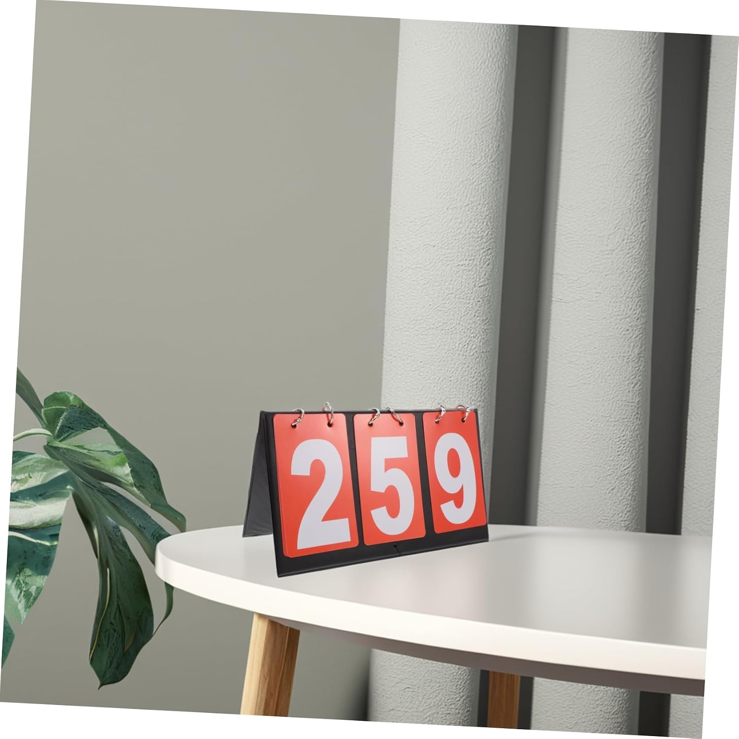 UPKOCH Sports Scoreboard Flipper Display Tabletop Scoreboard for Basketball Football Tennis Portable Easy to Use
