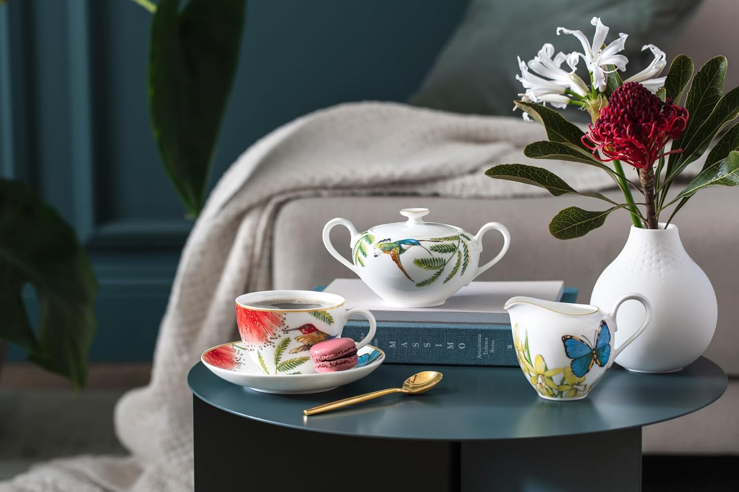 Villeroy & Boch Amazonia Anmut Tea Cup Saucer - Exquisite Dinnerware and Decorative Pieces for Your Home