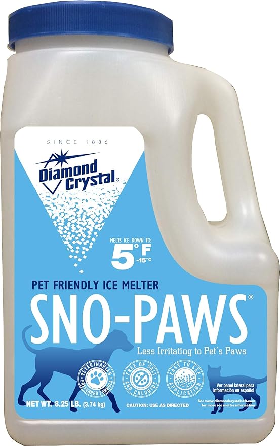 Diamond Crystal SNOPaws Snow and Ice Melter Calcium