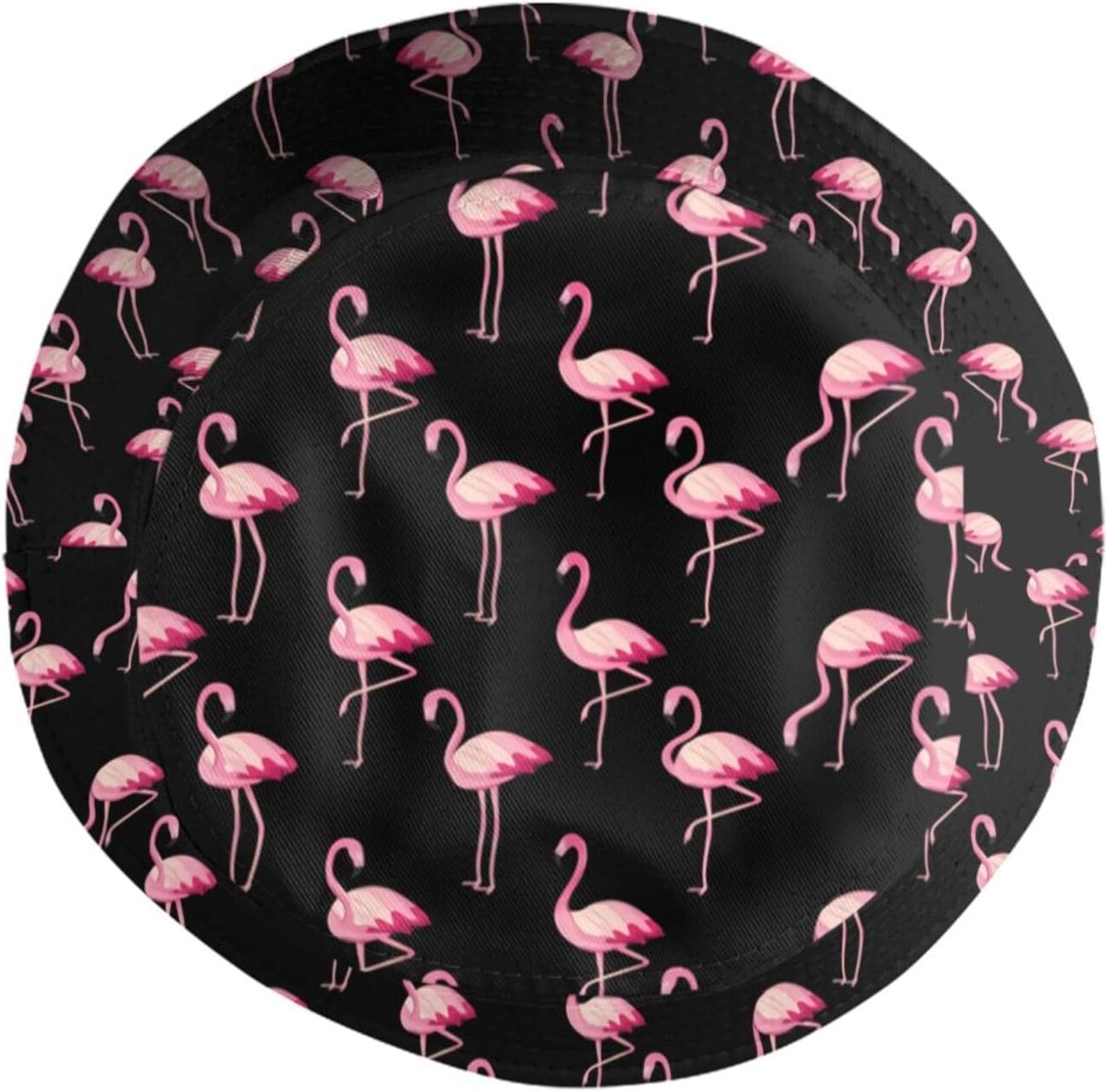 Pink Flamingos Bucket Hat for Women Men,Fashion Outdoor Flamingo Sun Hat Packable Hat Caps for Travel Hiking - Image 4