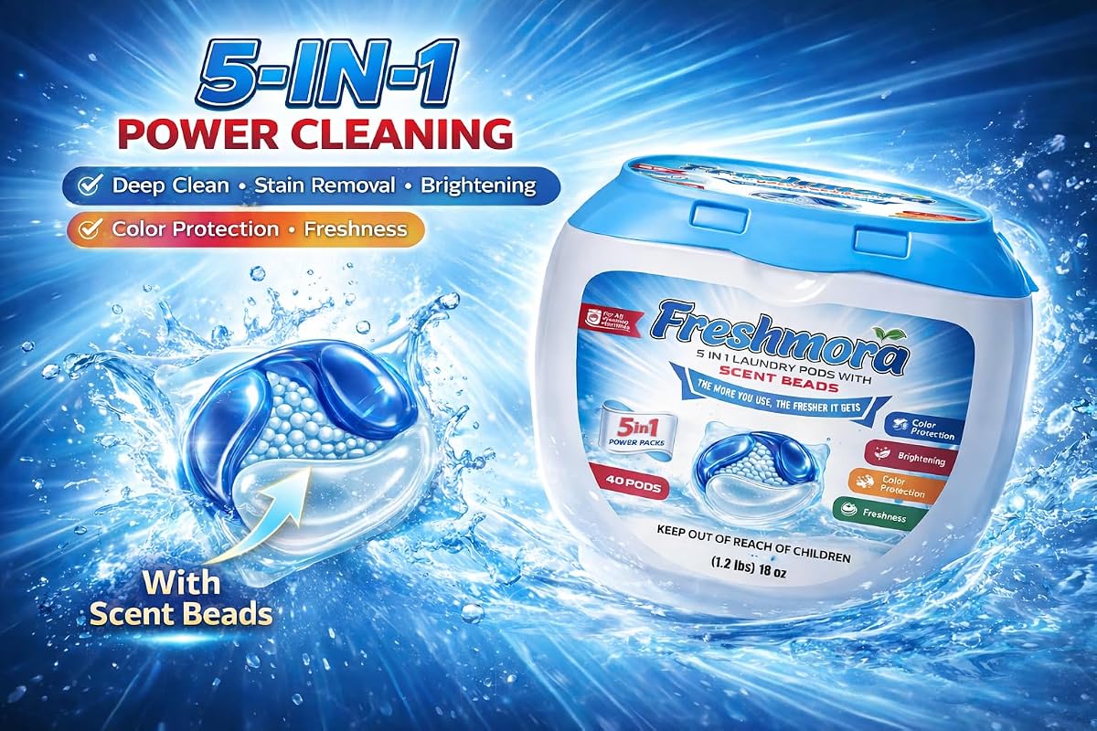 Dropps Stain & Odor Laundry Detergent Pods view 2