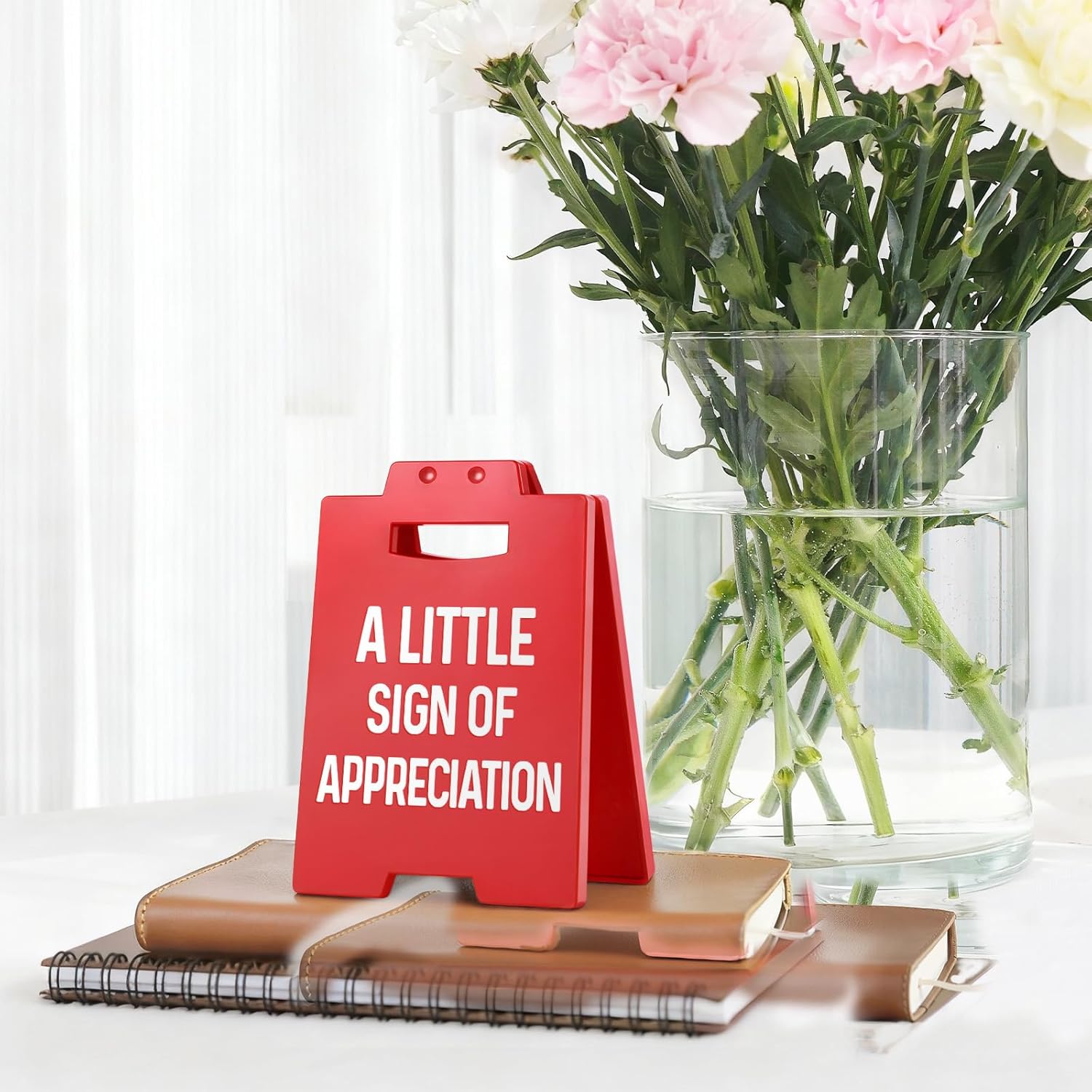 Appreciation Sign for Desk, Thank You Gifts for Women Men, Appreciation Gift for Coworker, Employee, Teacher, Counselor, Boss, Thank You Office Sign Decor - Image 5
