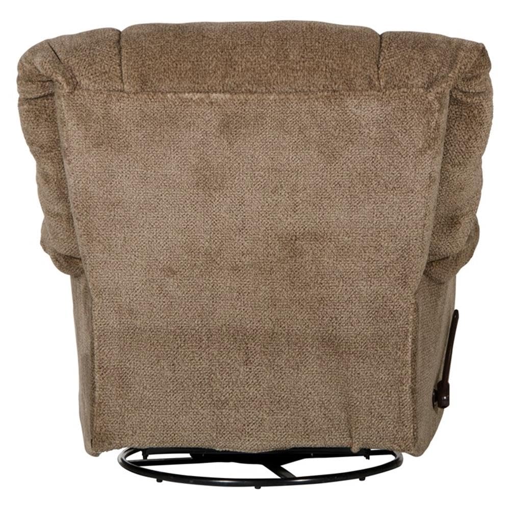 Best Catnapper Recliner Picks for 2026 2 Catnapper Johnson Chaise Swivel Glider Recliner in Brown Polyester Fabric — product photo