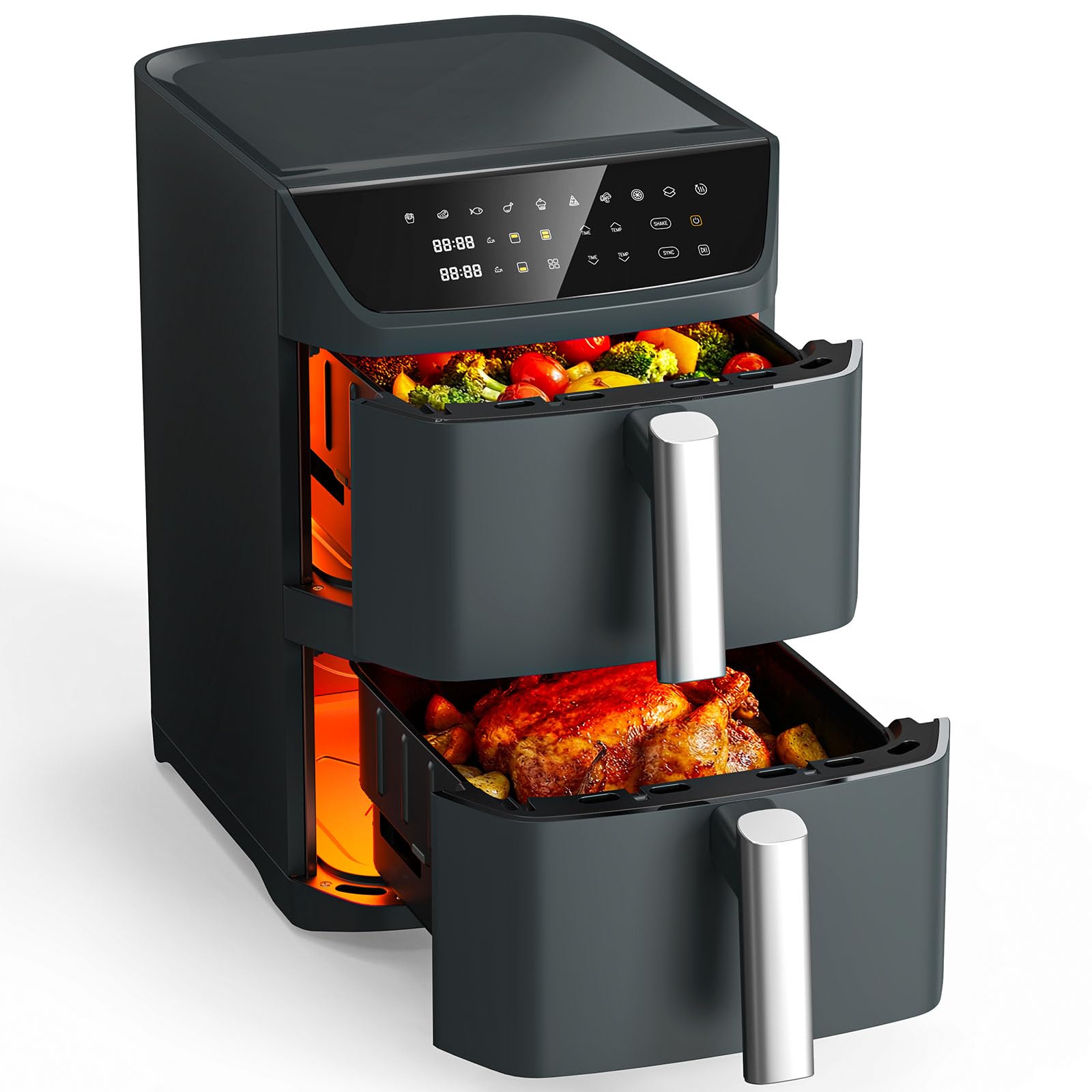 Mirtan Dual Basket Air Fryer