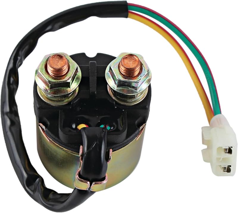 DB Electrical SND6073 Starter Solenoid Relay Repalcement for Honda ATV TRX350/TRX400/TRX450/TRX500 FourTrax Foreman 700 35850-HM7-000 | OEM replacement, fits Pioneer 700 TRX420FA TRX420FE TRX500FGA, replaces Honda 35850-HM7-000 35850-HN0-671, for atv, 240-58011