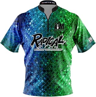 Logo Infusion Dye-Sublimated Bowling Jersey (Sash Collar) - I AM Bowling Fun Design 2018-RD - Radical (Small) Multicolored