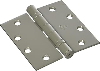 TELL MANUFACTURING HG100012 Prime Ball Bearing Hinge (3 Pack), 4-1/2