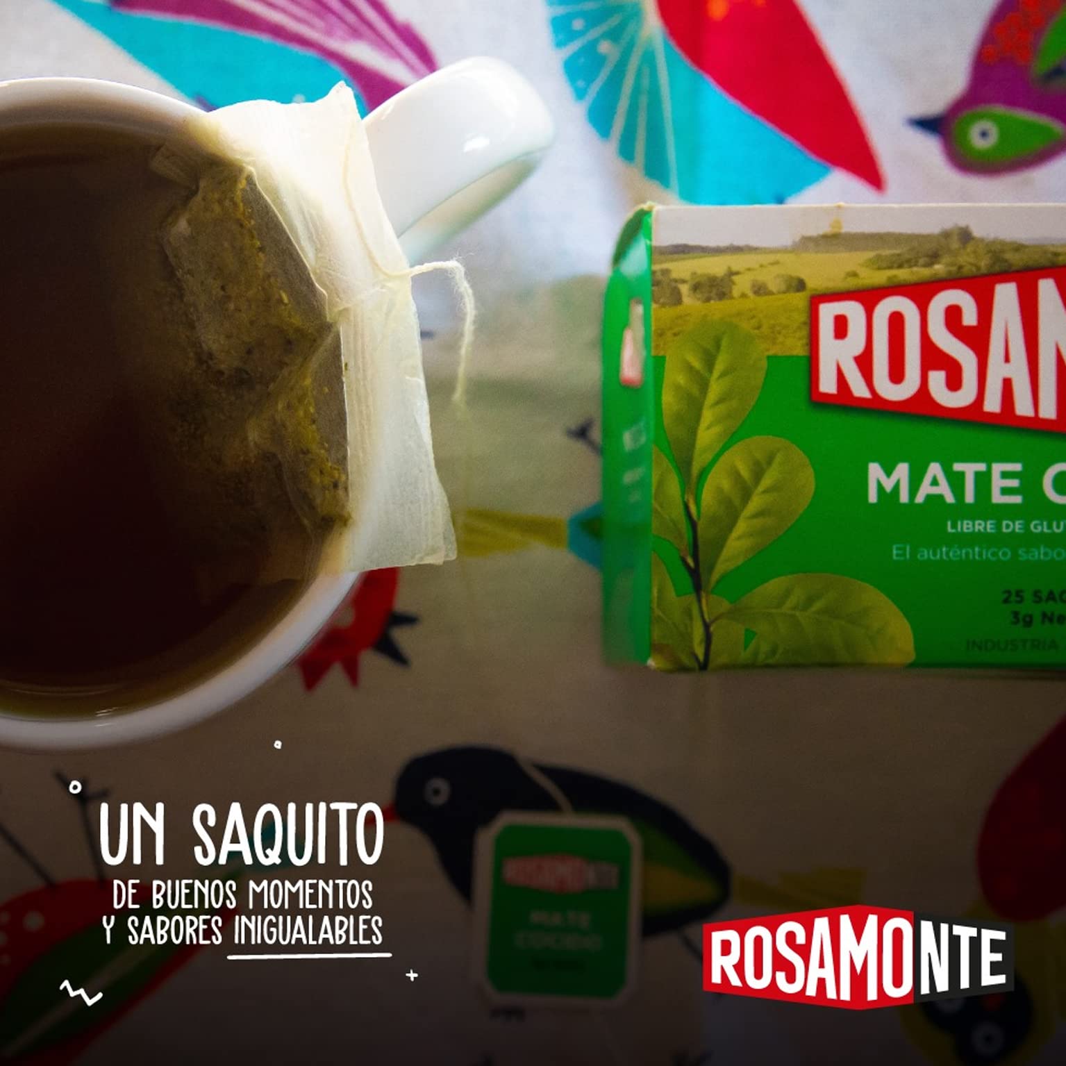 Rosamonte Yerba Mate Tradicional en sobres de 150g - El tiempo de maduración es de 12 meses