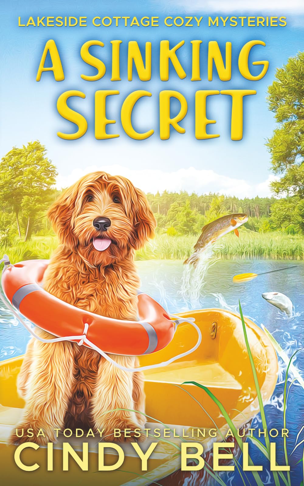 A Sinking Secret (Lakeside Cottage Cozy Mysteries)