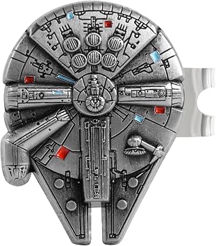 ZEETY Spaceship Golf Ball Marker, Funny Golf Accessories, Golf Gifts