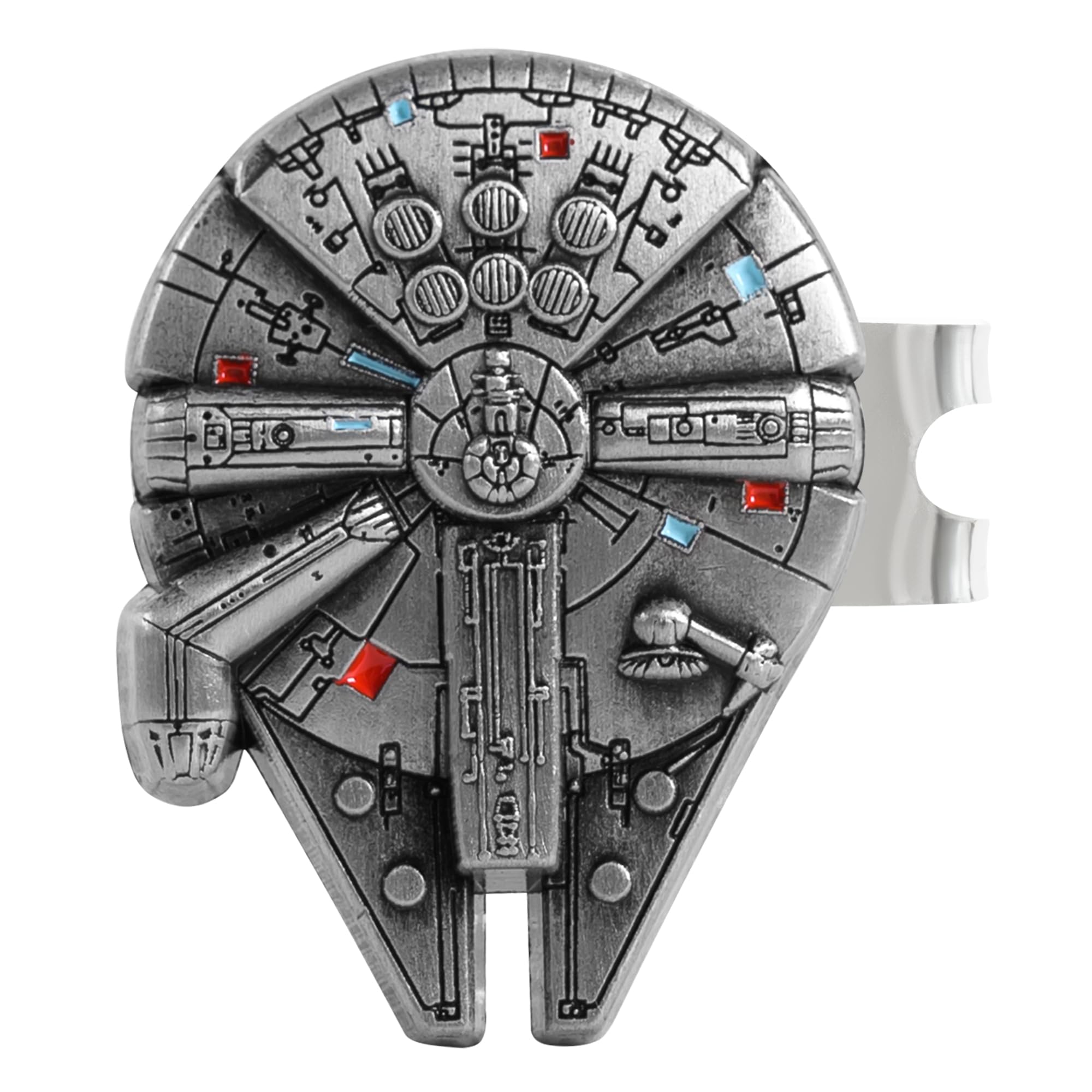 ZEETY Spaceship Golf Ball Marker, Funny Golf Accessories, Golf Gifts