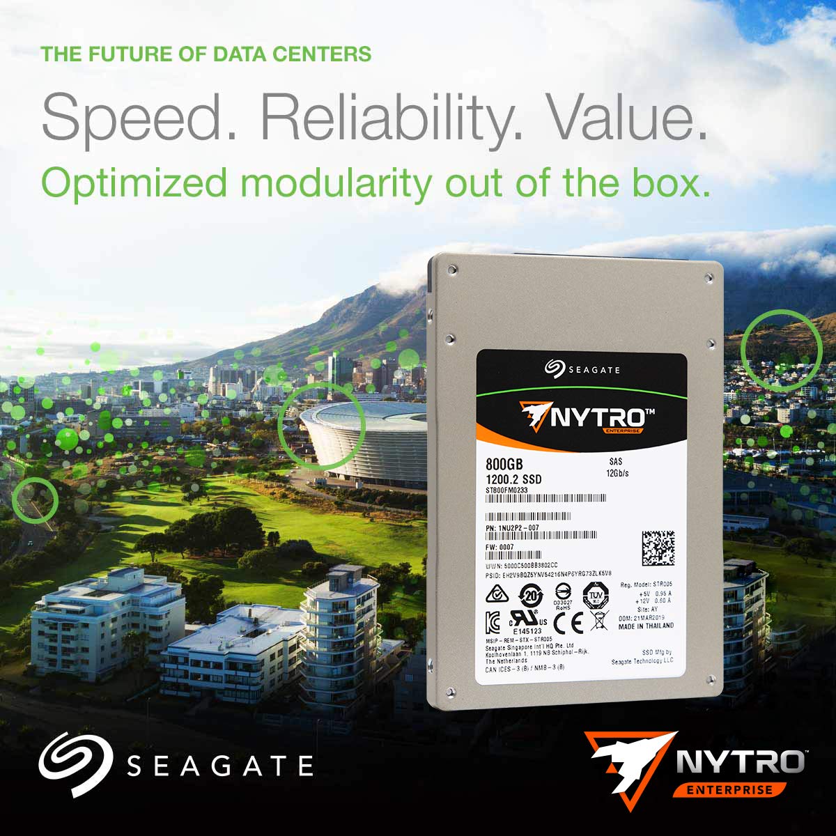 Amazon | Seagate Nytro 1200.2 ST800FM0233 800GB eMLC デュアル 12Gb 