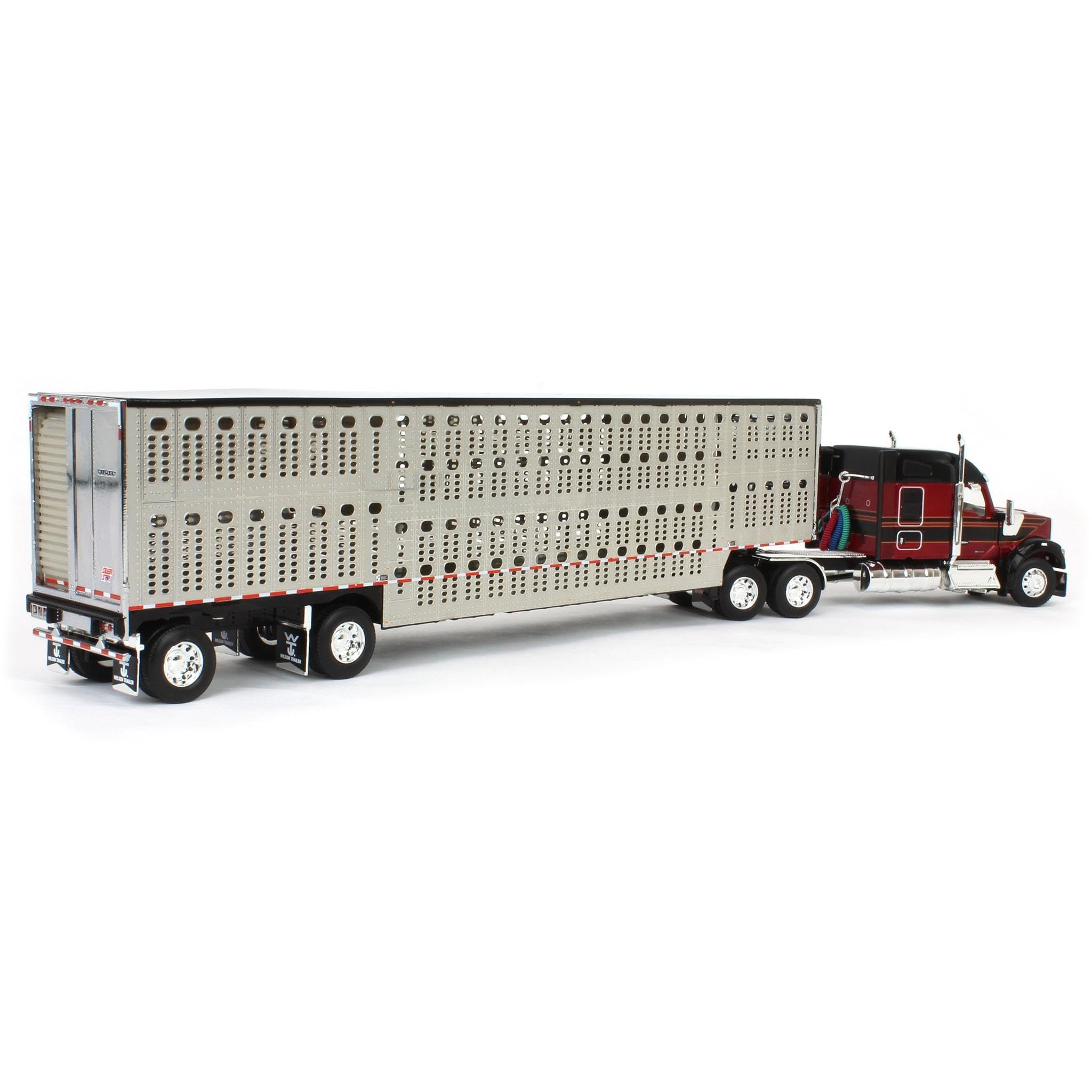 Amazon.co.jp: DCP First Gear 1/64 バーガンディ & ブラック Kenworth