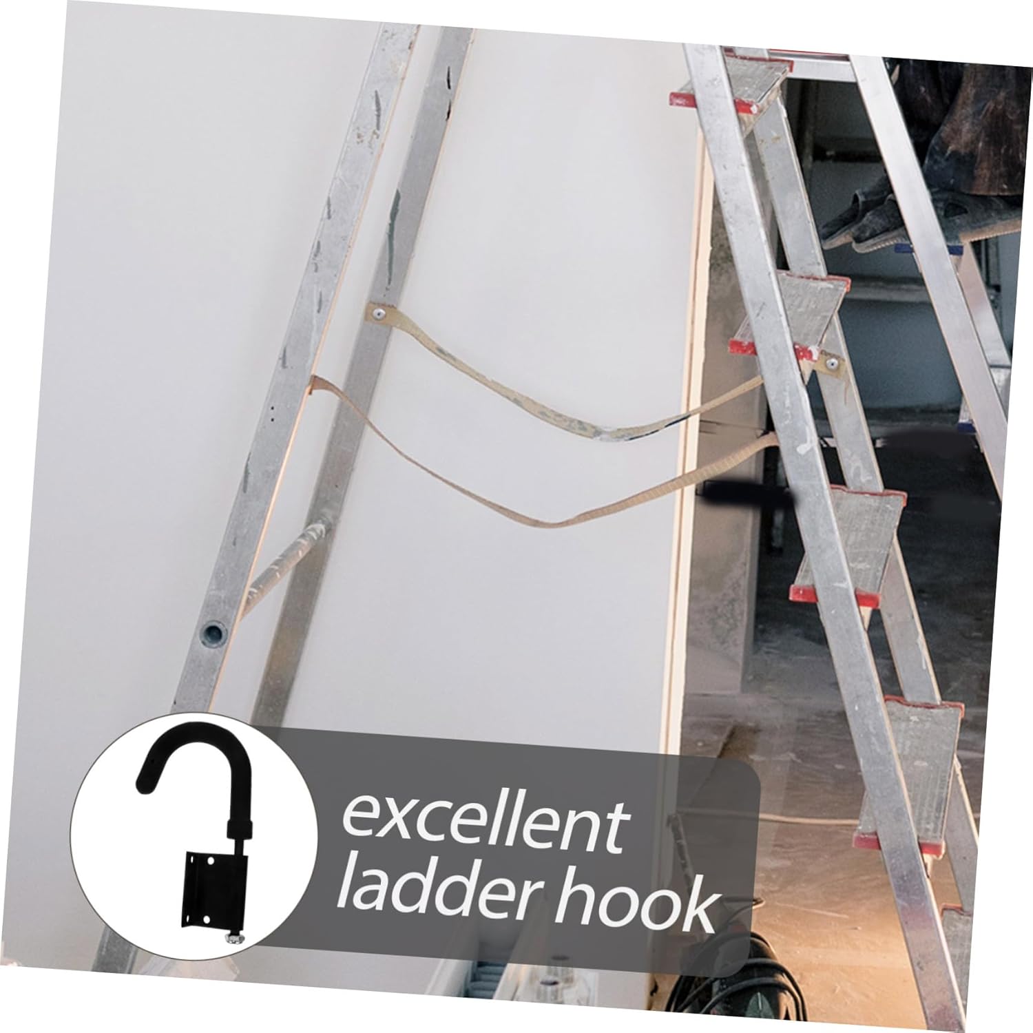 2pcs Ladder Stabilizer Heavy Duty Ladder Roof Hook for Extension Attic