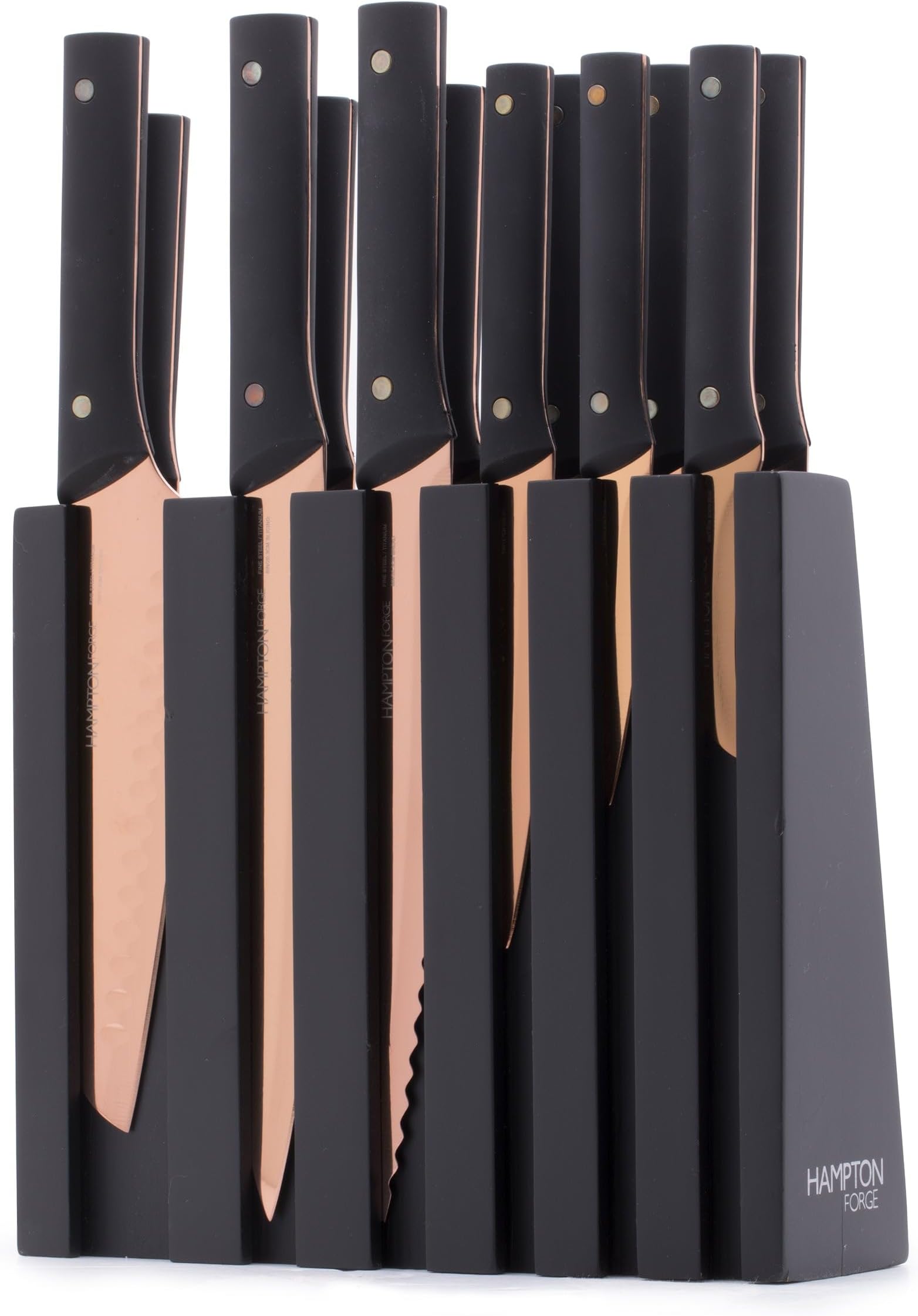 Hampton Forge Hmc01B192D Knight (Copper) 13Pc Block Set
