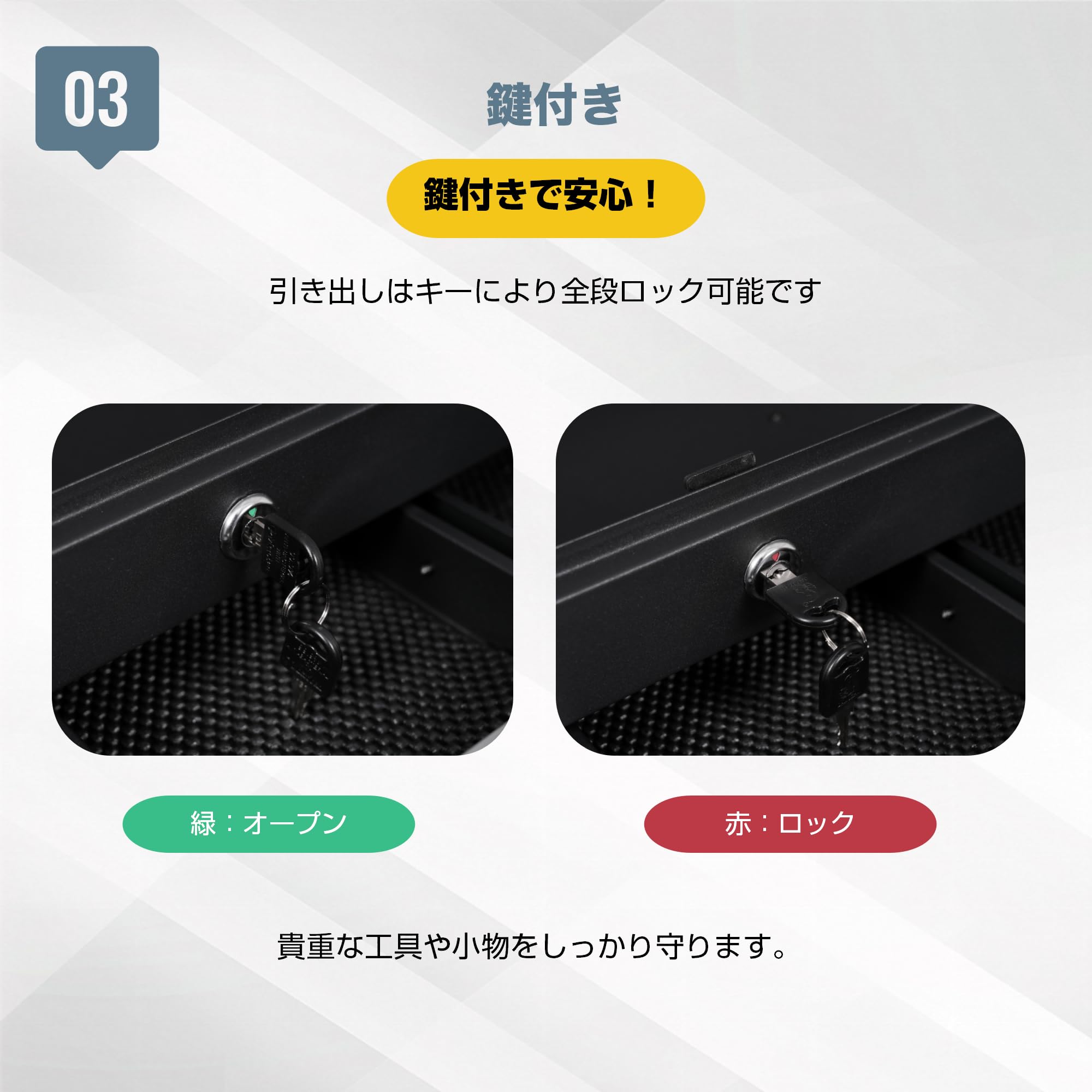Amazon.co.jp: DIY作業向け 高耐久スチール製 ツールキャビネット 5段