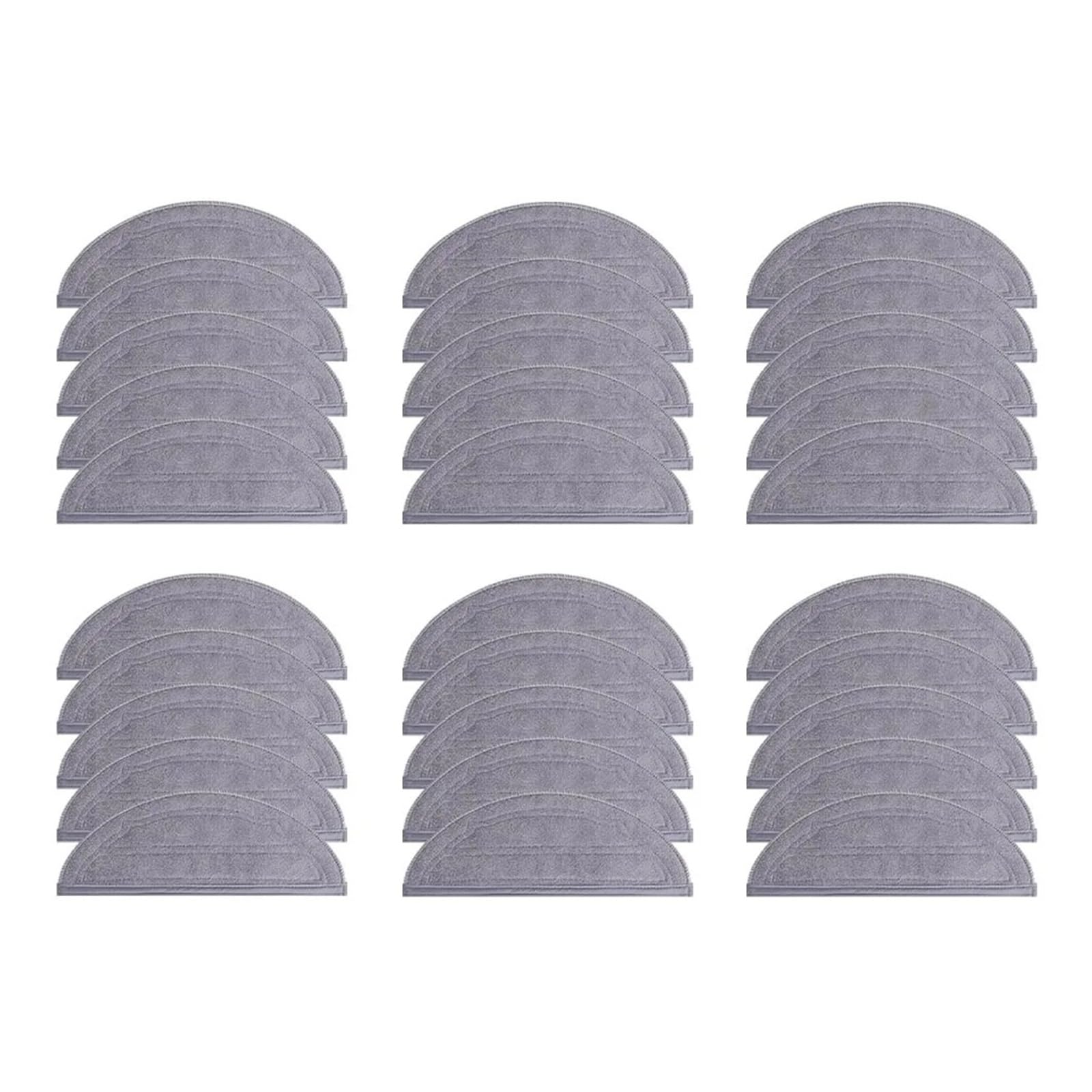 HIZON Robot Vacuum Accessories Mop Cloths Parts Replacement，Compatible For Roborock， Q10V/Q10V+/Q10VF/Q10VF+/Q10 S5/S5+/S8Pro S8Pro Plus(SET12)