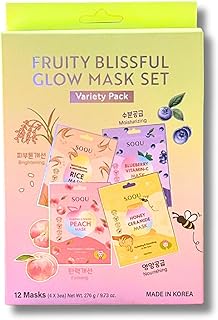 Fruity Blissful Glow Mask Set – Paquete varia...
