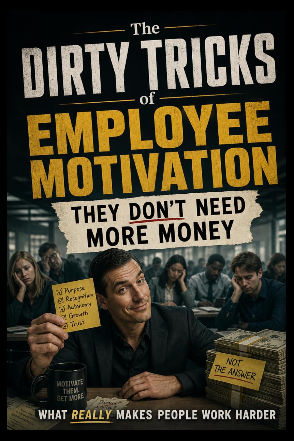The Dirty Tricks of Employee Motivation: THEY DON'T NEED MORE MONEY