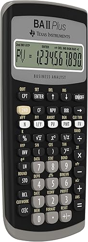 Miniatura 11 de Texas Instruments BA II Plus Financial Calculator, Black Medium