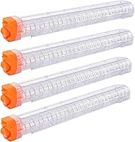 Vista 9 de BOROLA Clip de recarga de repuesto de 12 rondas de repuesto compatible con Nerf Rival Apollo XV-700 Rival Zeue XV-1200 (negro)