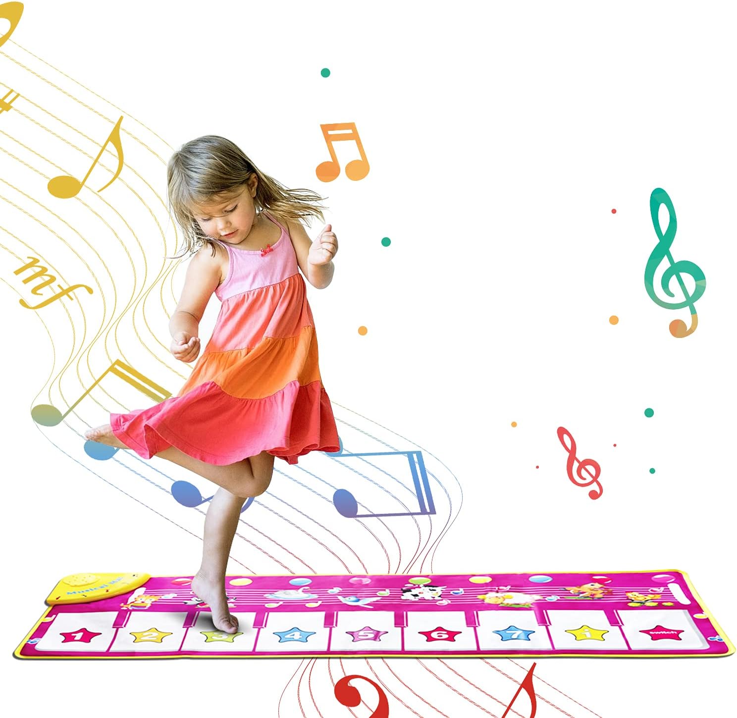 Piano Mat Musical Mat Music Dance Mat for Toddlers Hon far Piano Mat 1