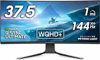 Alienware AW3821DW 144Hz ゲーミングモニター　UWQHD Amazon.co.jp: Dell ALIENWARE AW3821DW 37.5インチ 曲面