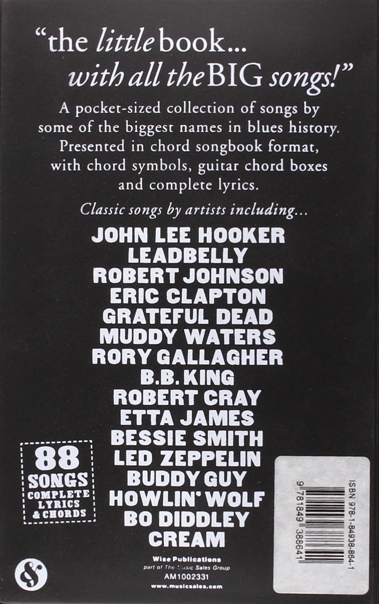 Little Black Songbook The Blues 88 Songs