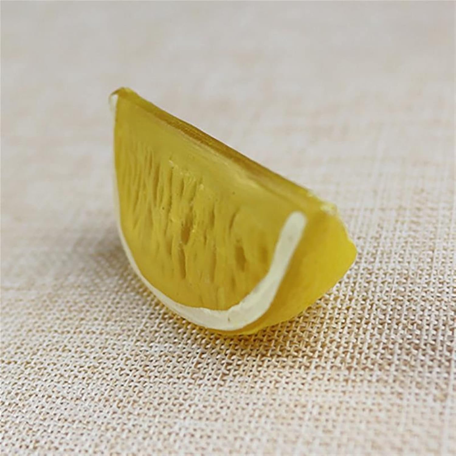 CAREG 12 PCS Simulation Fake Lemon Piece Fruits Artificial Vegetables Fruit Model House Kitchen Party Home Decoration Fruit Prop (Color : Multi, Size : M)