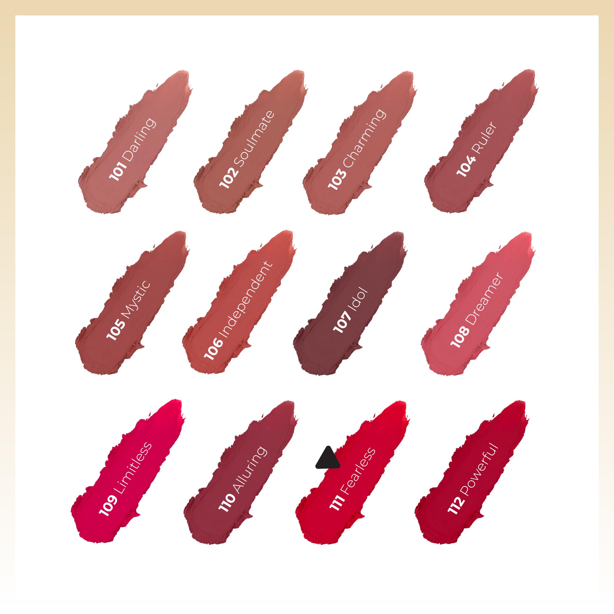 Note Cosmetics Iconic Matte Lipstick 111 Fearless Kalıcı Mat Ruj, Kırmızı