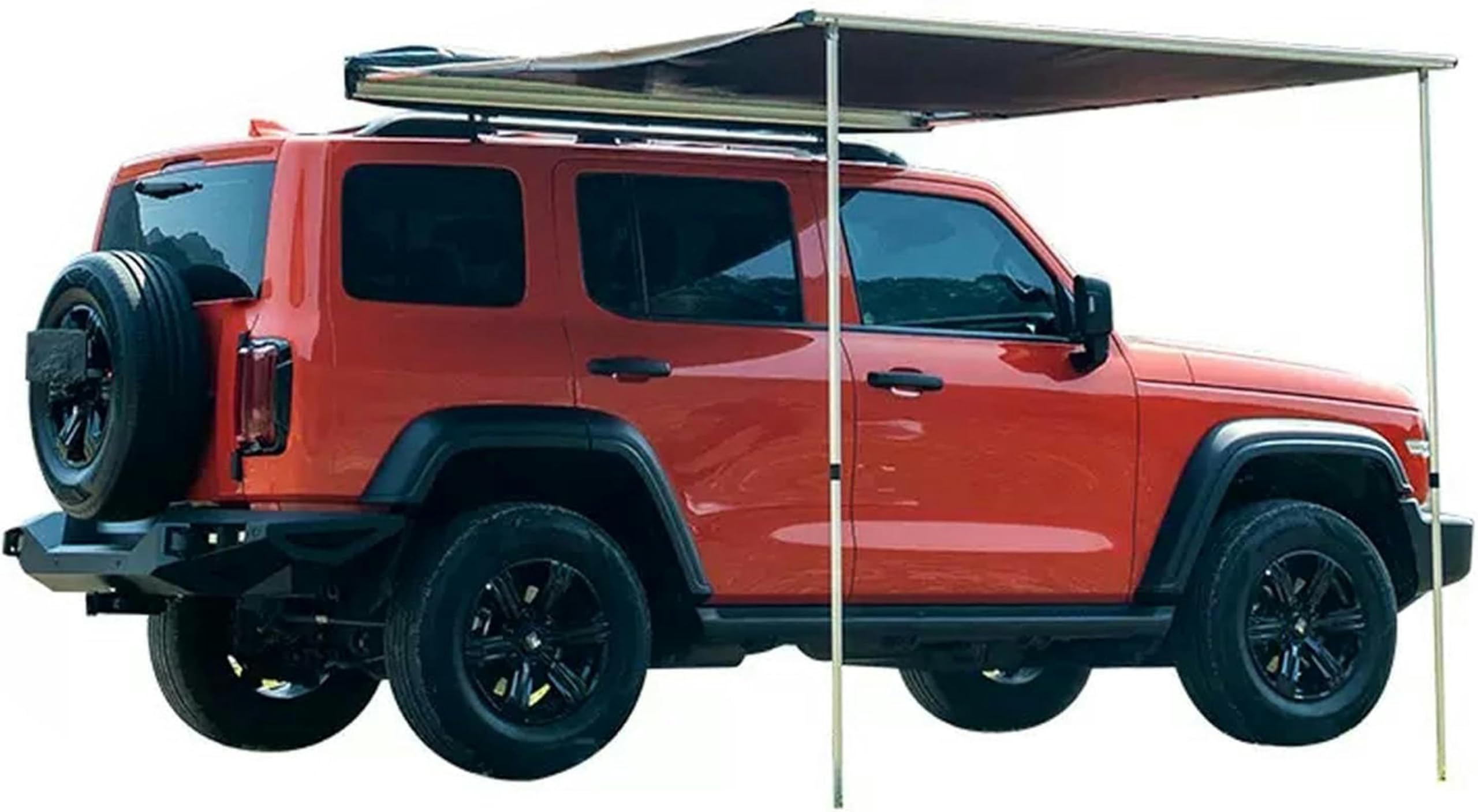 Candy Camper Markise, Einziehbare Markise fürs Dach, Seitenmarkise für SUV, LKW, Van