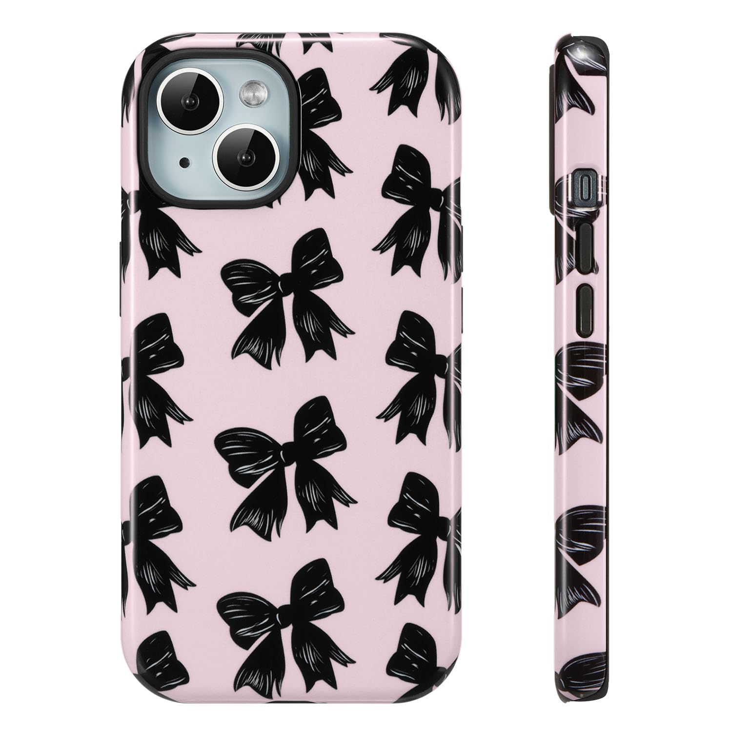 Coque iPhone 13 antichoc silicone rose contre les chutes - 8