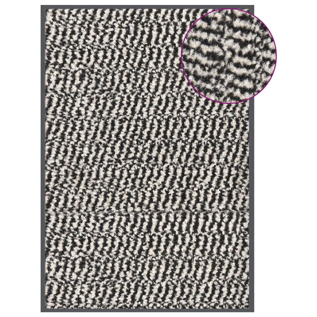 Tapis de sol antidérapant contre la saleté de l'entrée 40x60cm