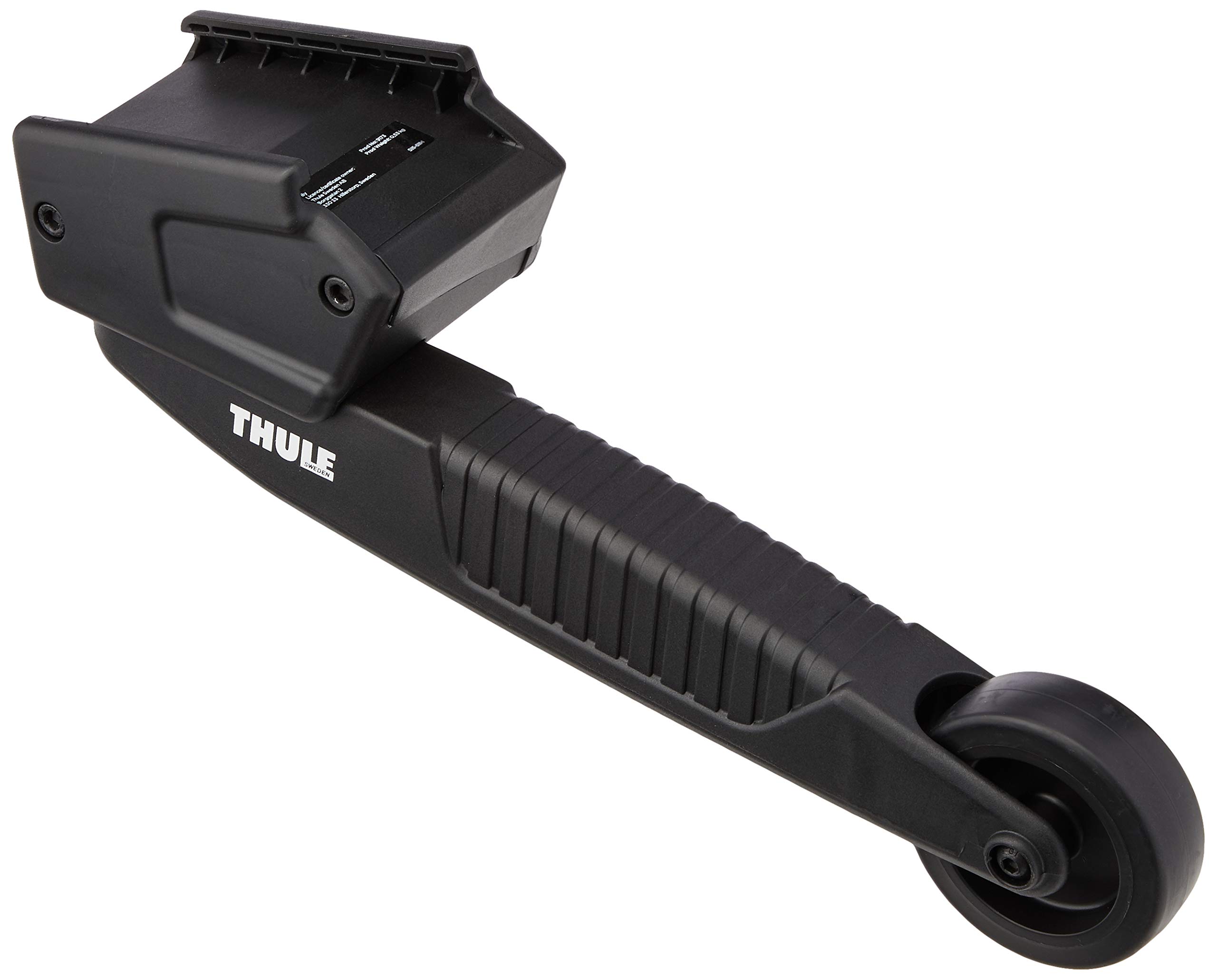 Thule VeloSpace XT Portabicicletas engache de Remolque para 3 Bicicletas con Rueda de Transporte