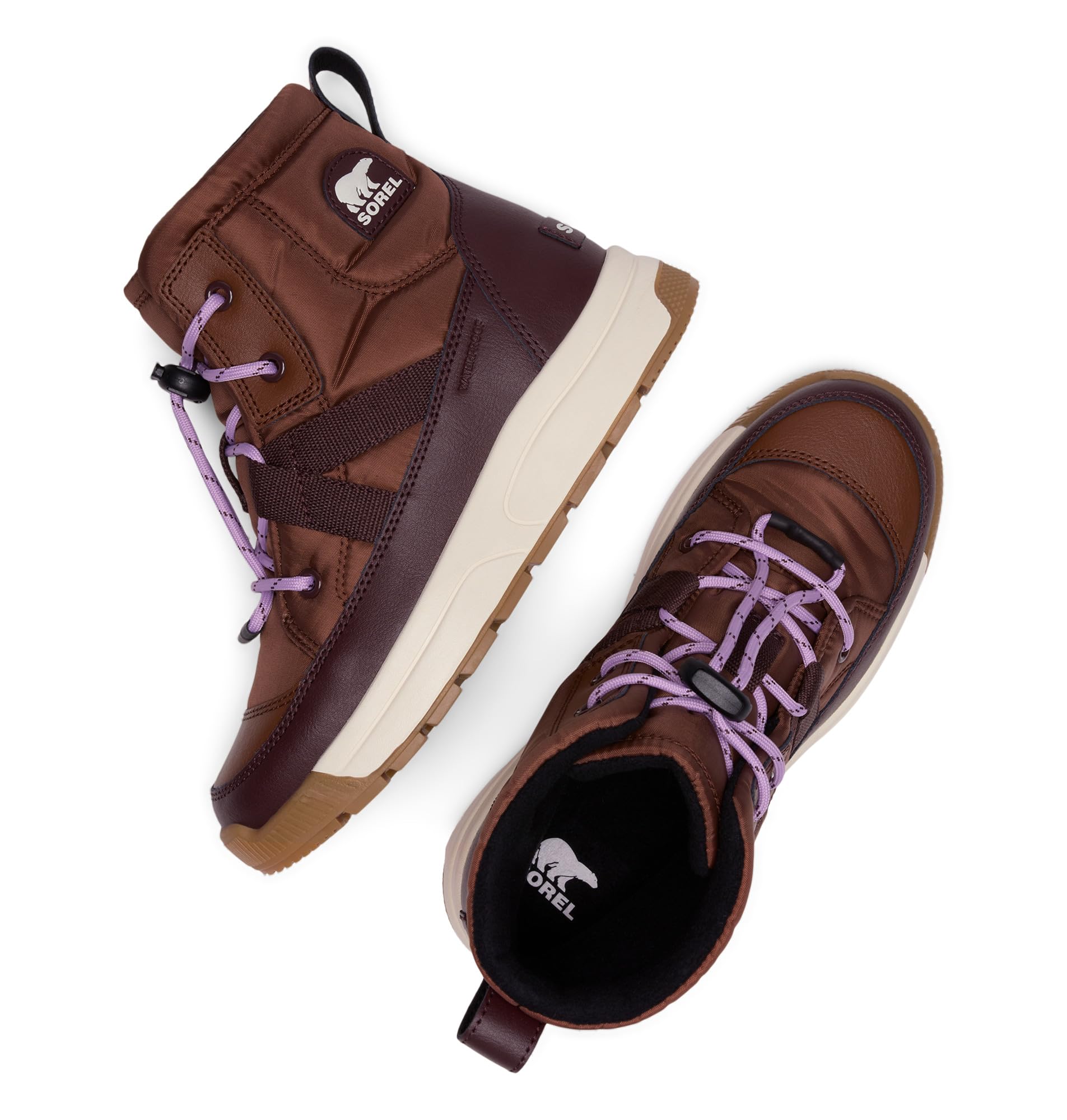 Sorel Whitney 3 Mid Wp- Botas de invierno unisex para niños pequeños