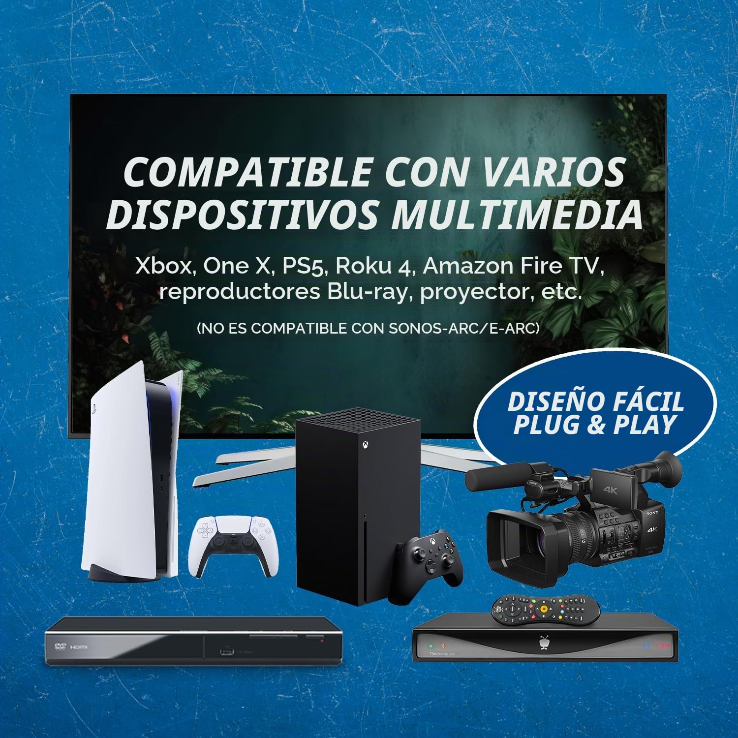 OREI - Divisor HDMI 8K 1 x 2, duplicado/Espejo Cualquier señal HDMI UltraHD soporta hasta 4K @ 120Hz EDID HDCP 2.3 - (BK-102)