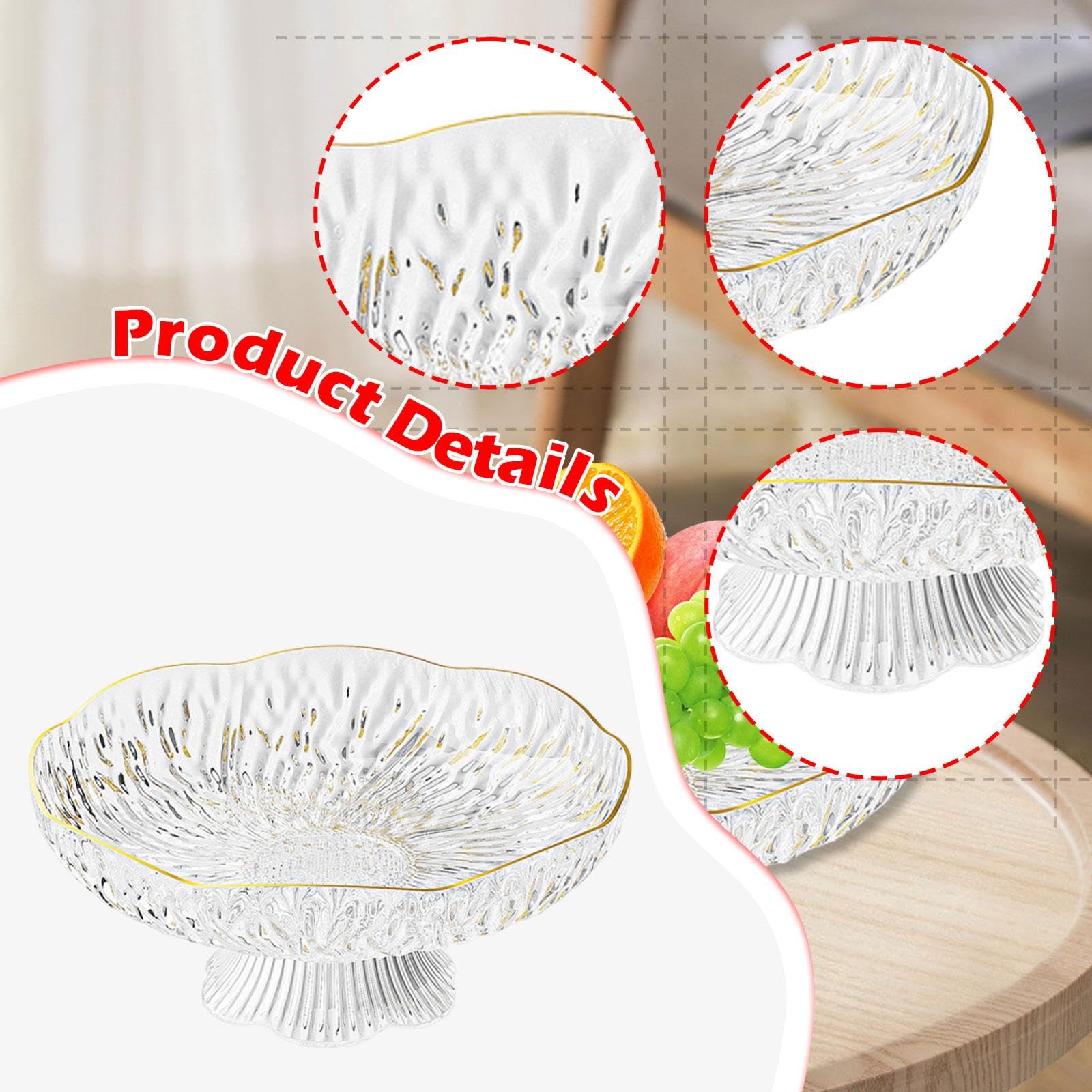 Fruttiera con Piedistallo, Moderno Portaverdure, Cesto di Frutta con Gambe, Decorazione per Matrimoni, Cucine, Regalo di Inaugurazione Della Casa, Bianco