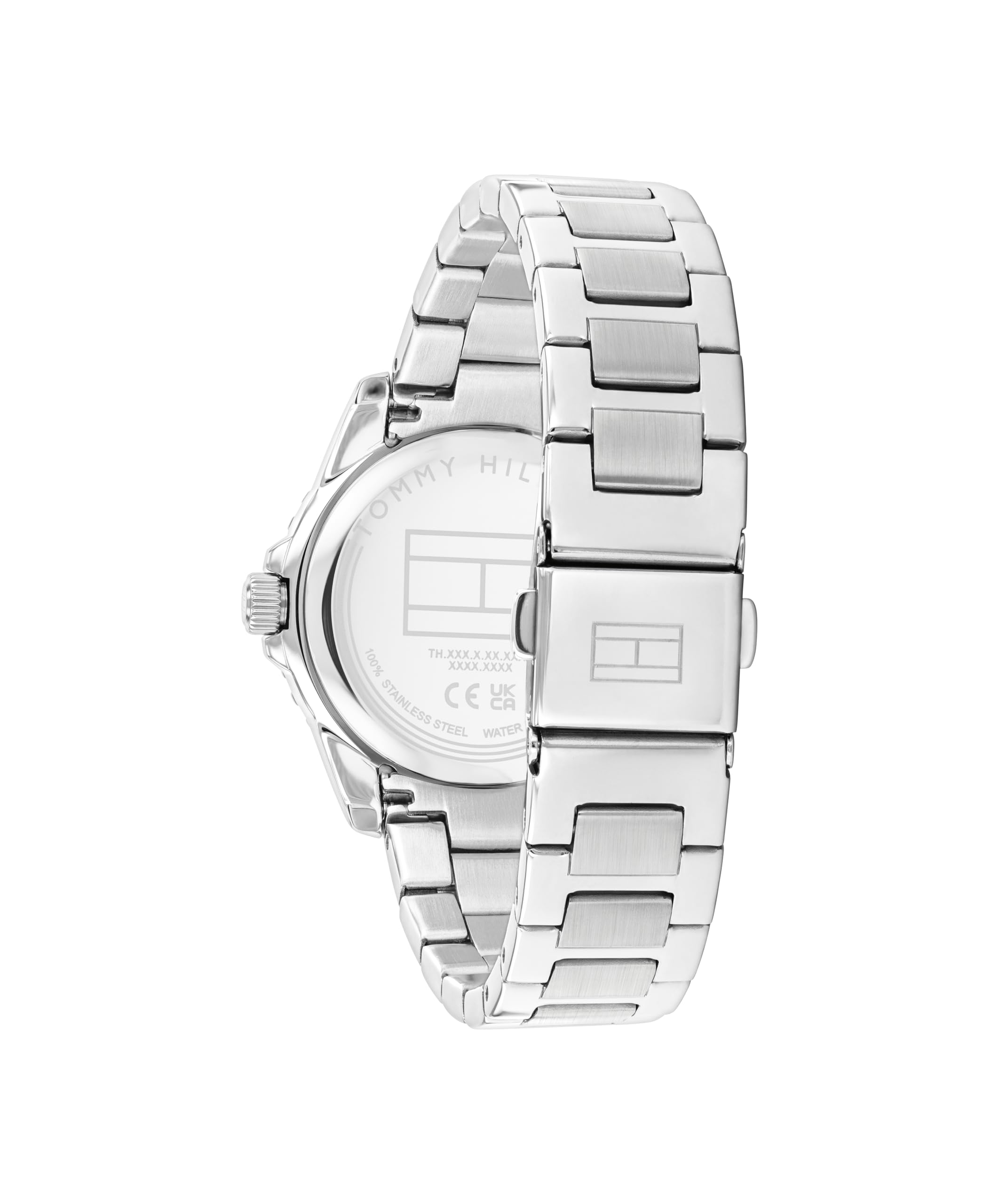 Tommy Hilfiger Montre à Mouvement à Quartz Trois Aiguilles pour la Jeunesse avec Bracelet en Acier Inoxydable ou en Silicone