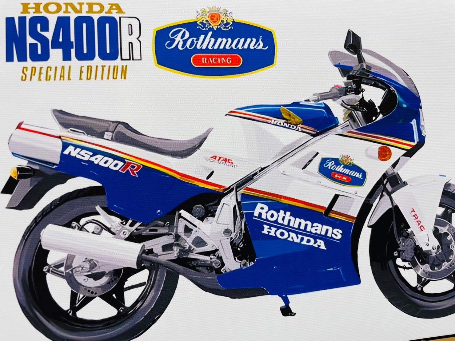 Amazon.co.jp: ノーブランド品 NS400RNS250Rロスマンズポスター