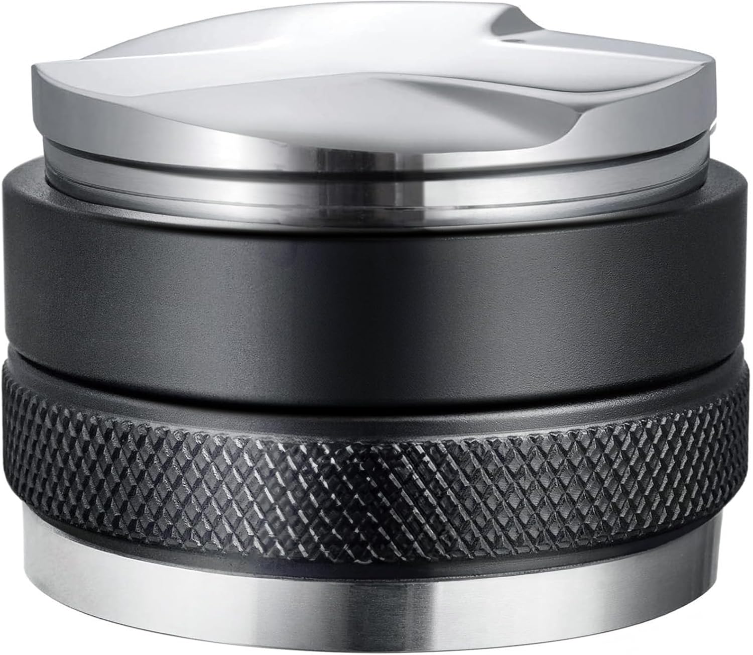 51mm Coffee Distributor & Tamper, Dual Head Coffee Leveler, Compatible with 51mm Portafilter, 2-in-1 Espresso Hand Tamper with Adjustable Depth