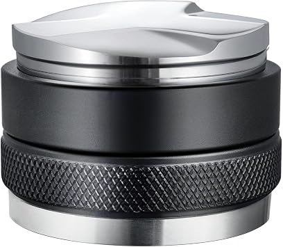 51mm Coffee Distributor & Tamper, Dual Head Coffee Leveler, Compatible with 51mm Portafilter, 2-in-1 Espresso Hand Tamper with Adjustable Depth