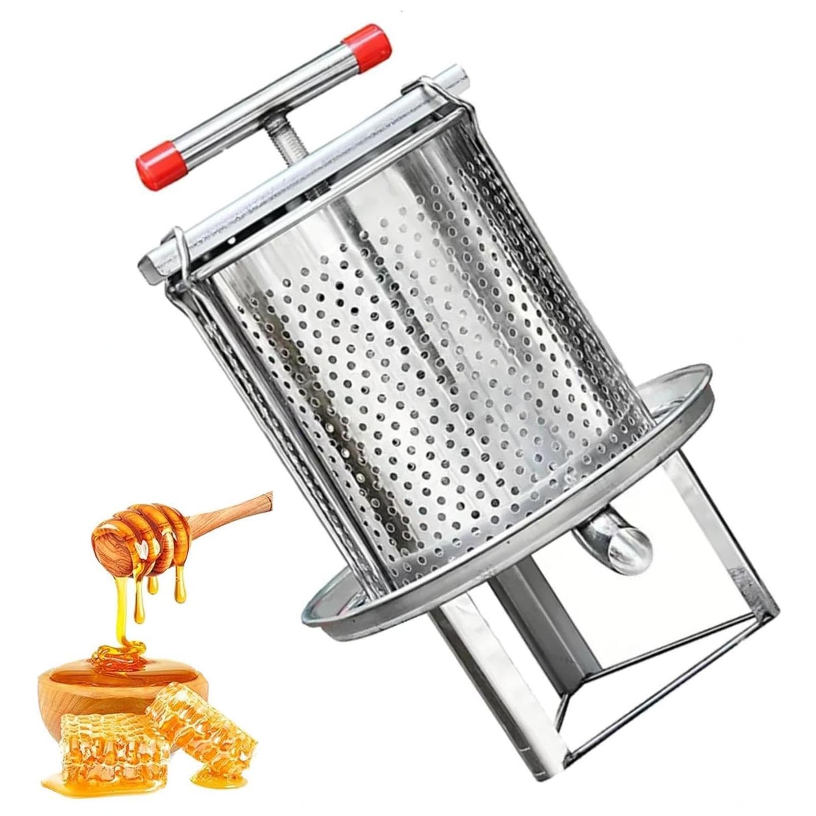 estrattore di miele manuale in acciaio inox pressa manuale per frutta manual honey press extractor Attrezzatura apicoltura per Uva Frutta e Verdura Uso Domestico