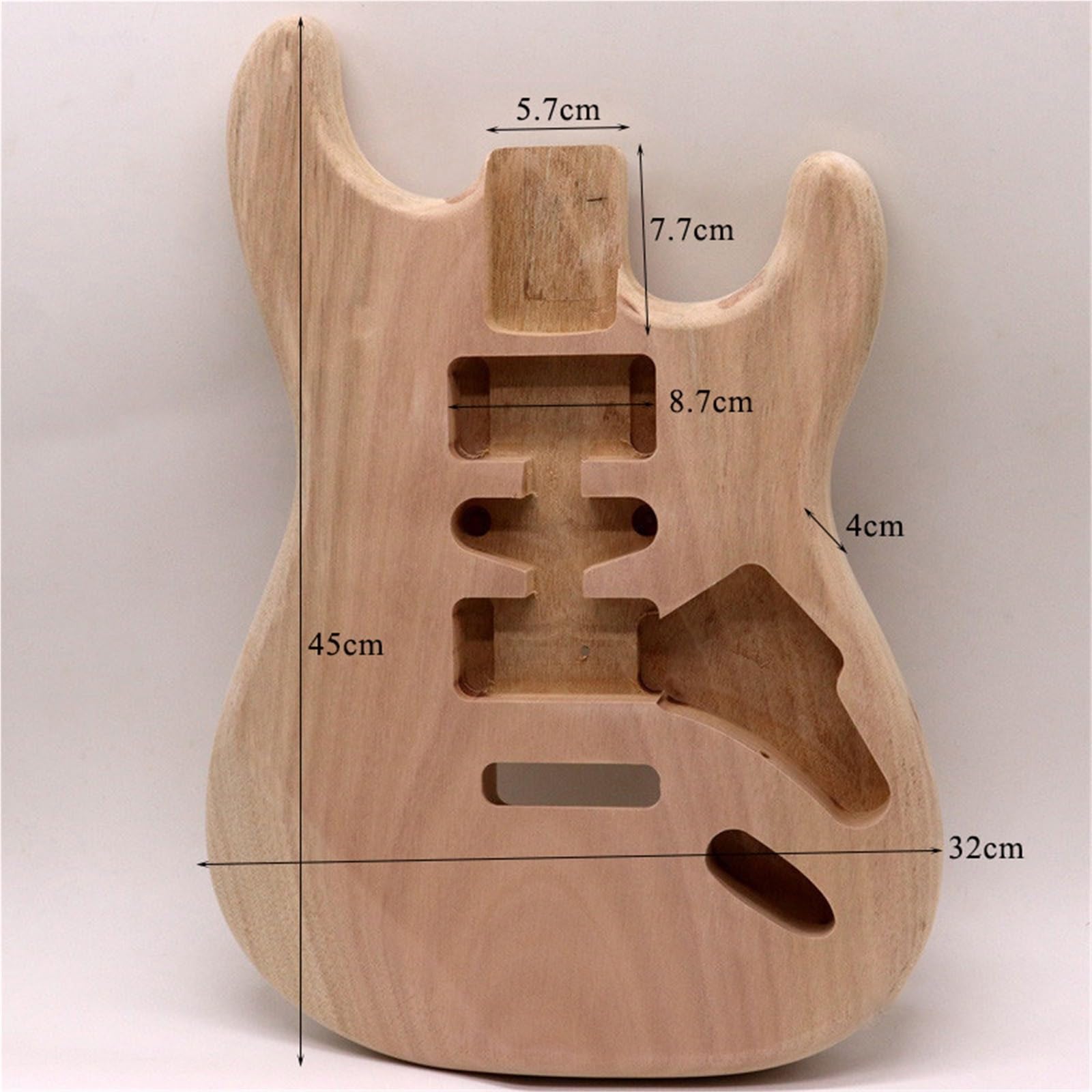 Unfinished Guitar Body Professional Mahogany Body DIY Modification Suitable For ST Guitar Accessories