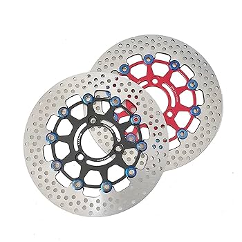 アルミロードバイク　ディスクブレーキ Amazon.co.jp: 3 取付穴 260 ミリメートルアルミ合金ブレーキ