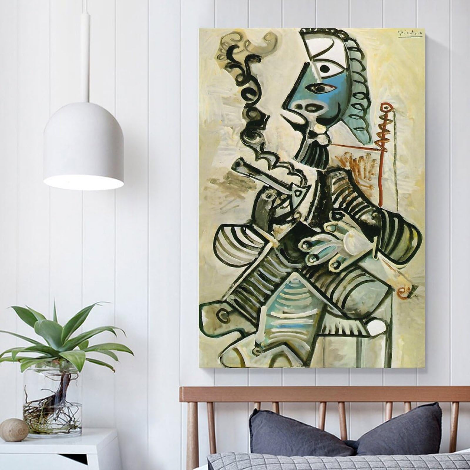 Amazon.co.jp: Pablo Picasso パブロ・ピカソ（パイプを持つ男