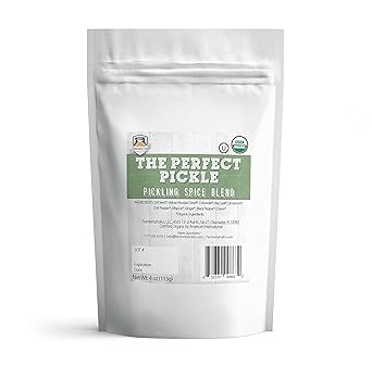 Fermentaholics Certified USDA Organic Pickling Spice | Hand-Blended Pickling Spice For Homemade Pickles | 4 oz. | Enough Spices For Over 2.5 Gallons | Use On Eggs, Vegetables, and Meat