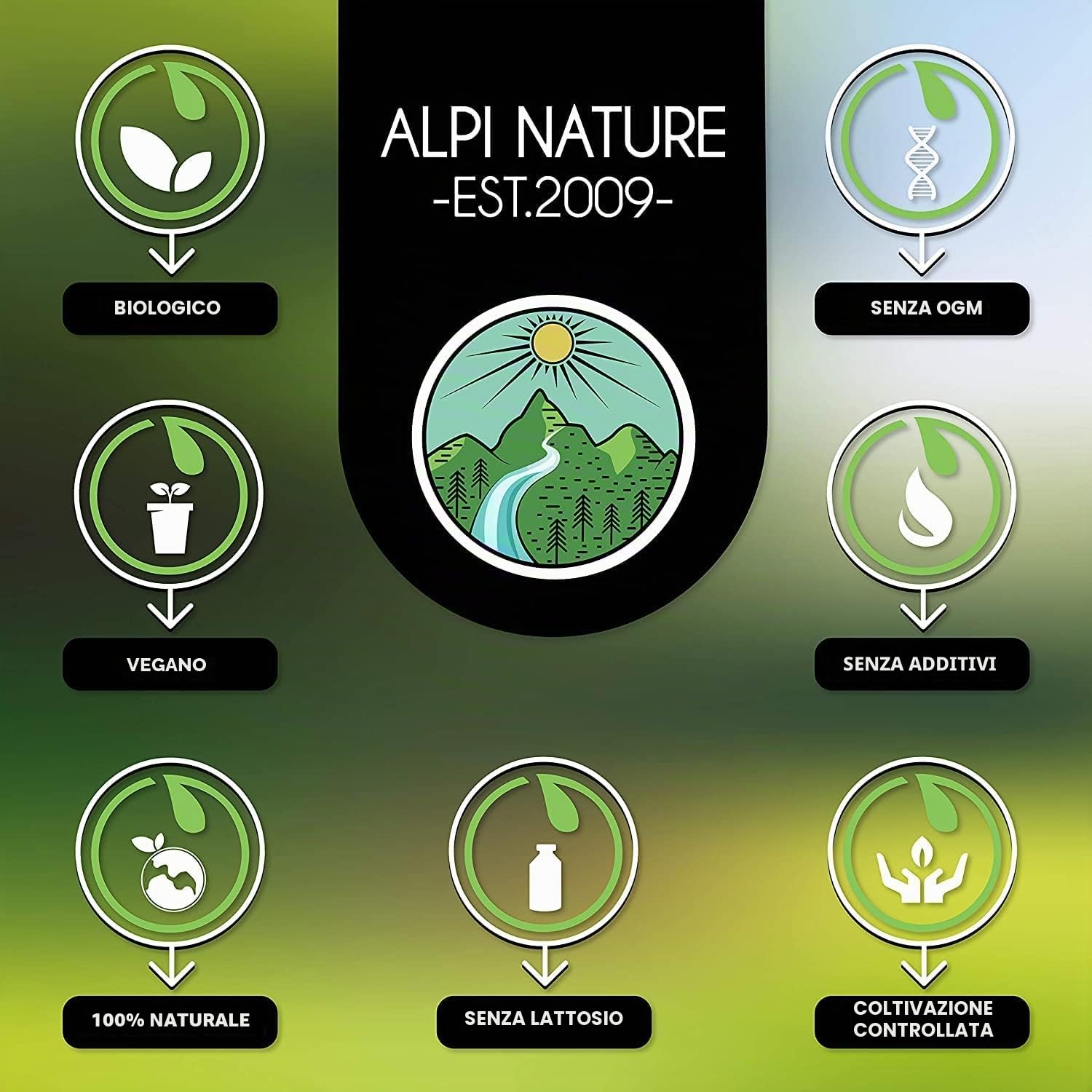 Alpi Nature Rafano in Polvere BIO 500g, Radice di Rafano bio Macinata per Cucina