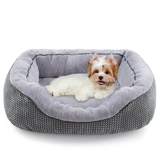 INVENHO Raised-Side Calming Rectangular Bed